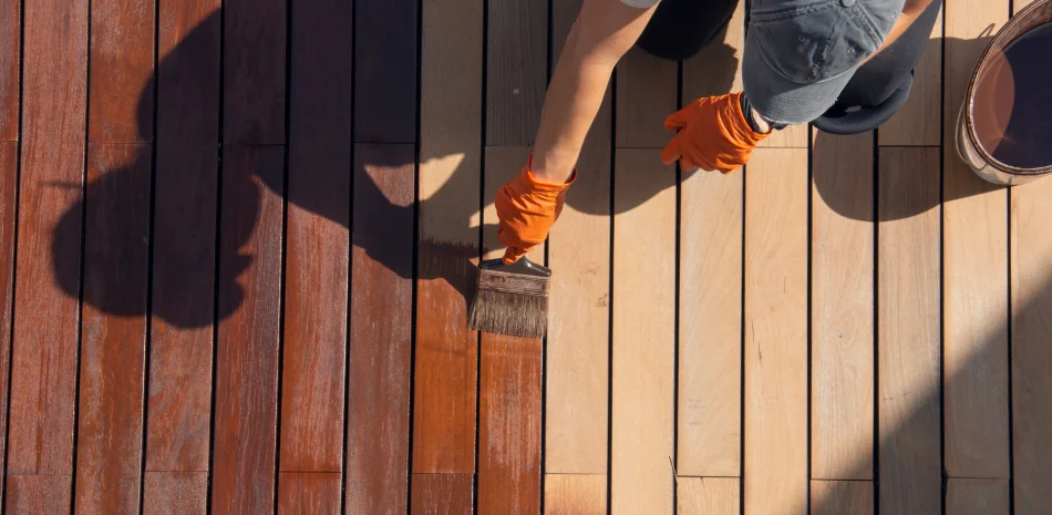 Deck Staining